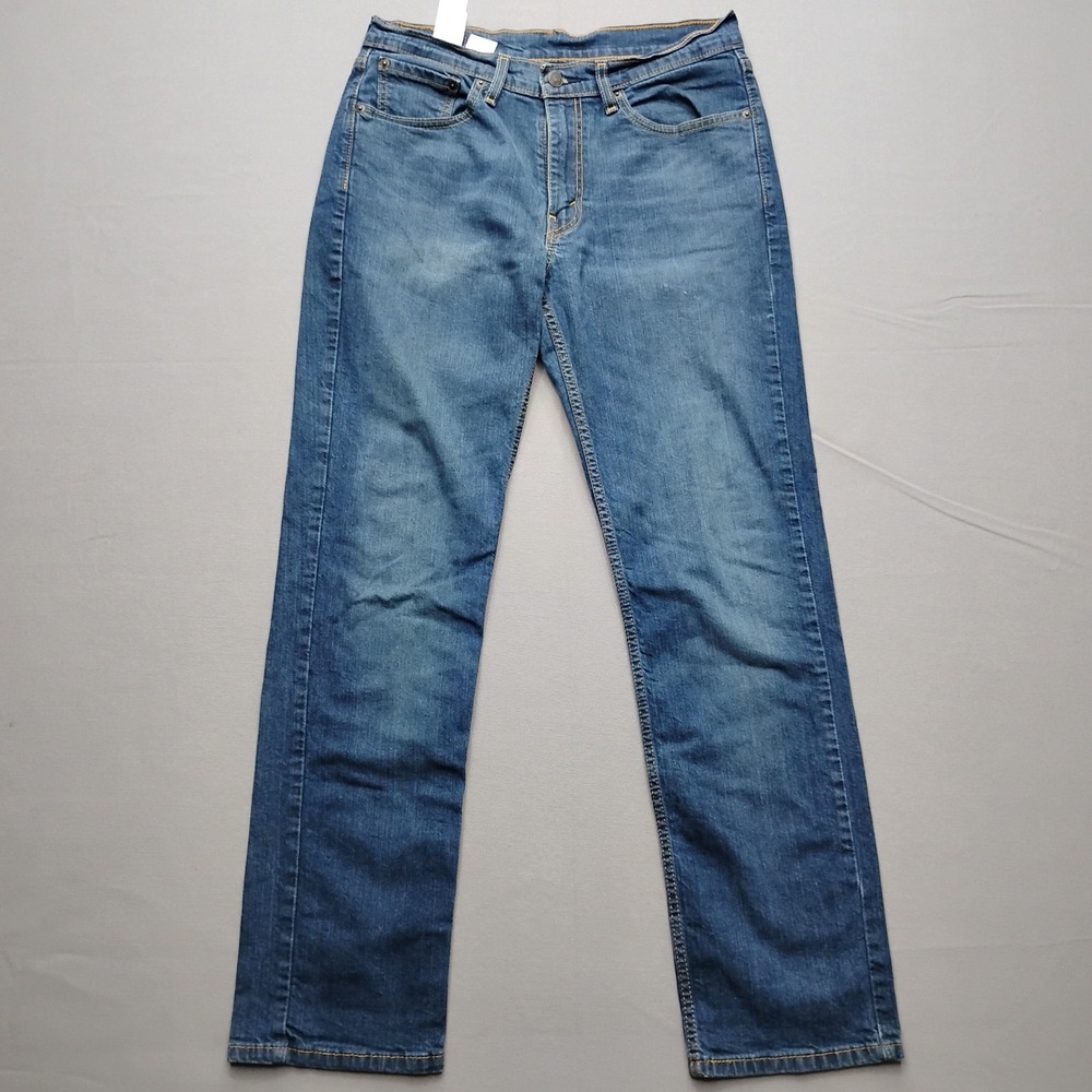Levis 514 Straight Fit Mens Jeans Blue Medium Wash 32x32